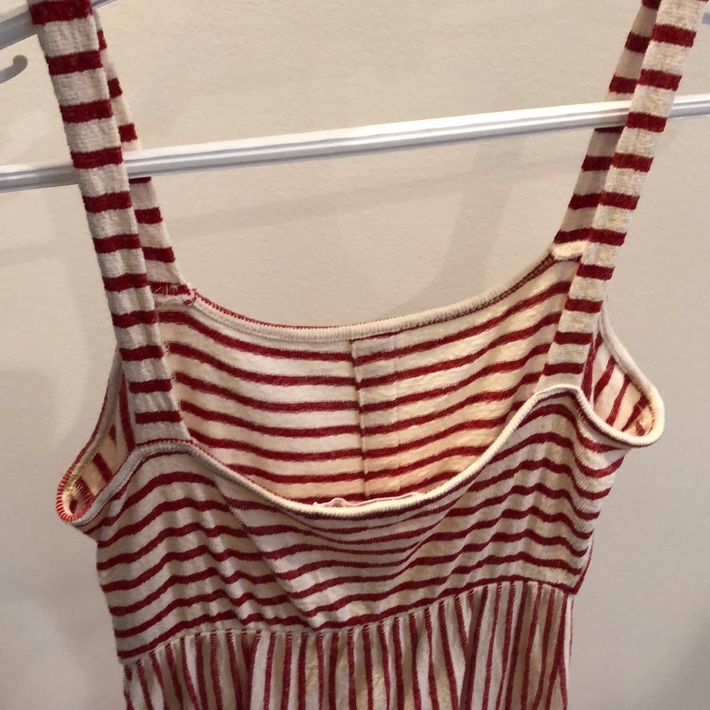 Red/cream stripe dress - Picture 4 of 4